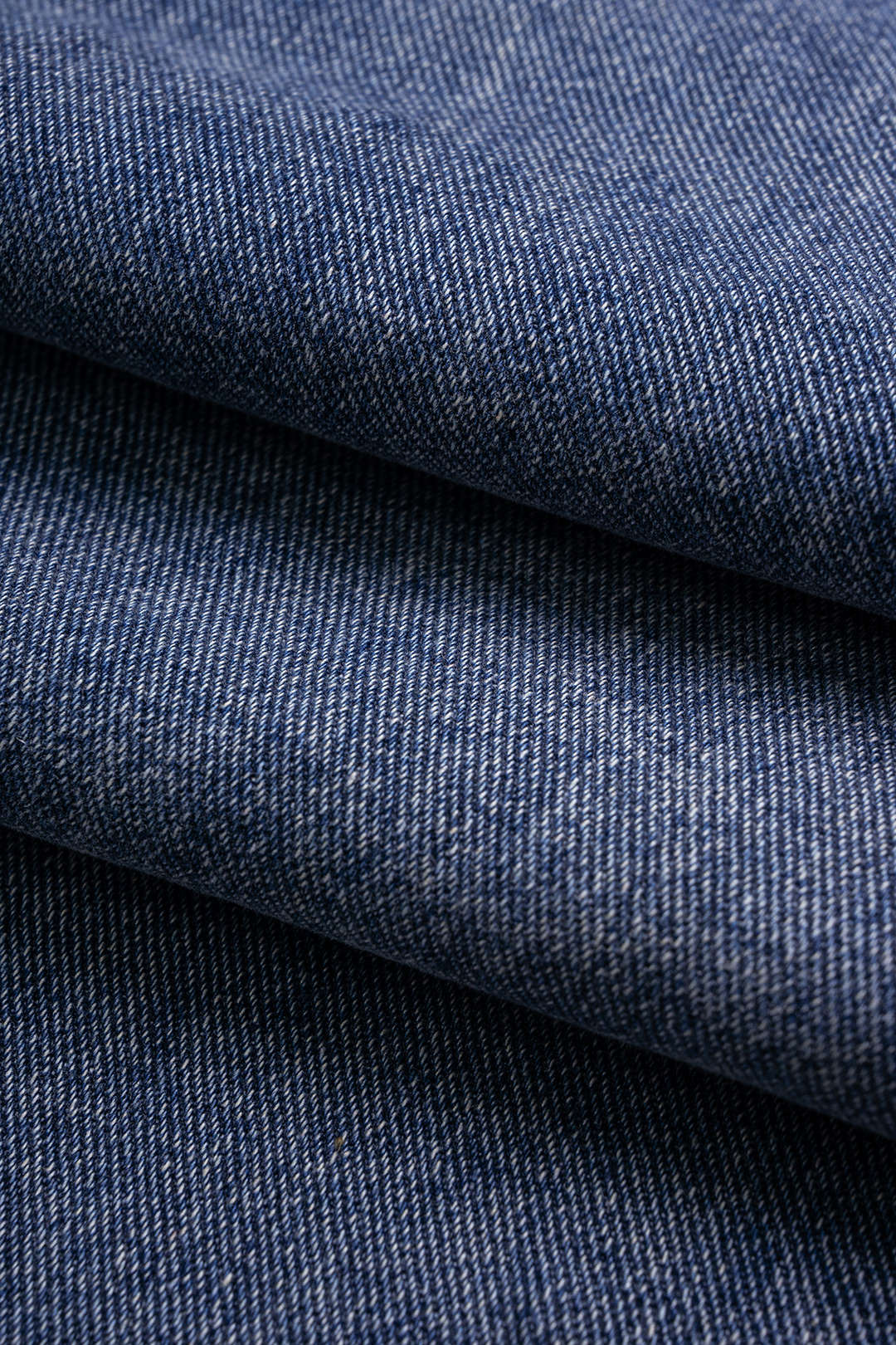 "Denim Mesh Patchwork Belted Asymmetrical Rhinestone Decor Jeans"