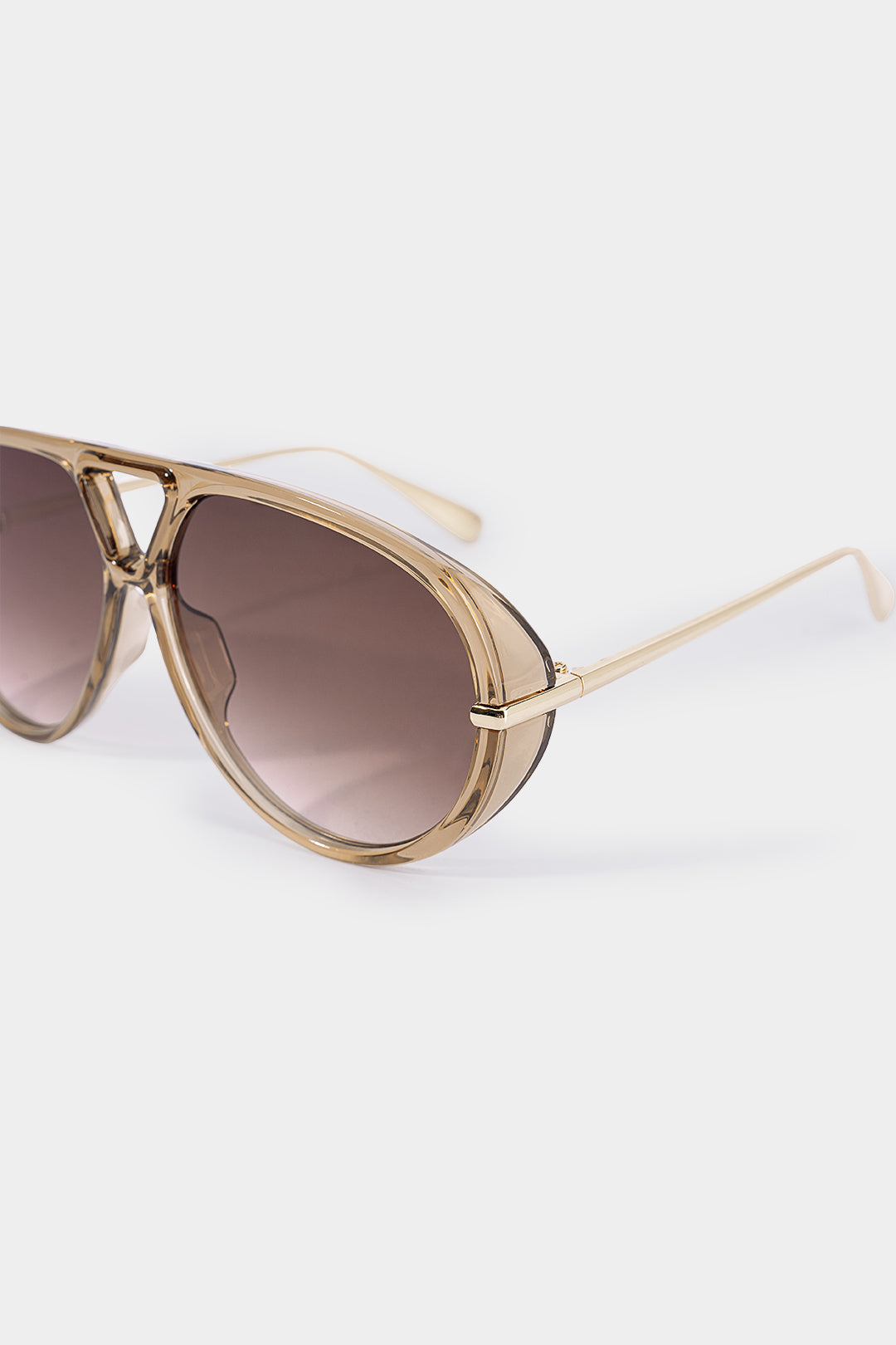 "Alloy Frame Sunglasses"