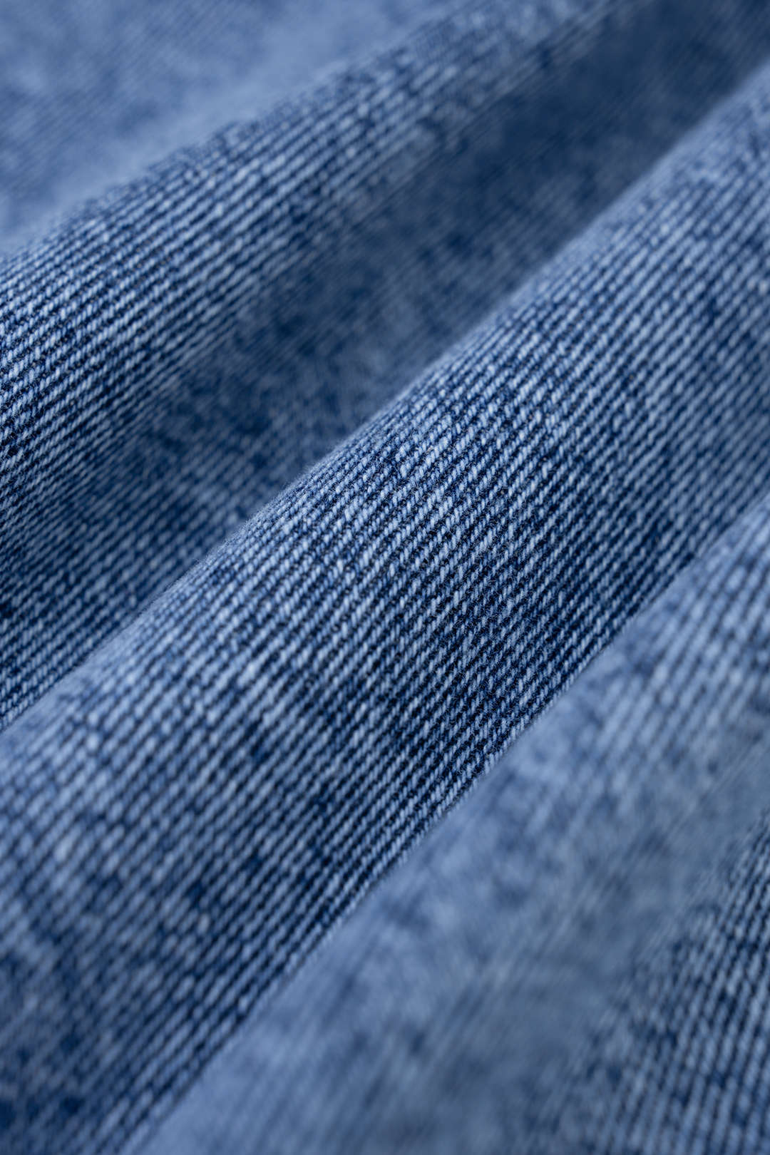 "Denim Button Barrel Jeans"