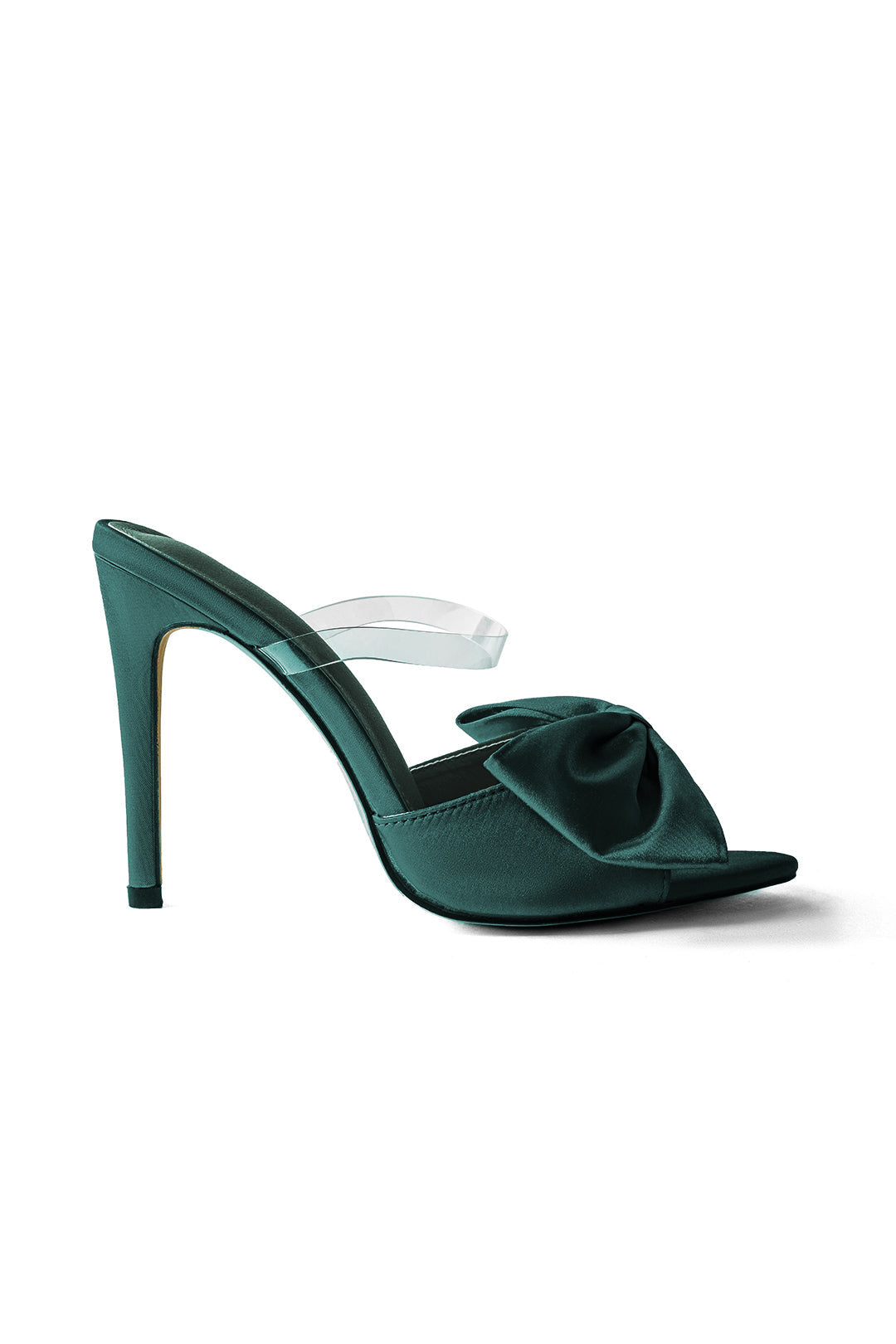 "Bowtie Slingback High Heels"
