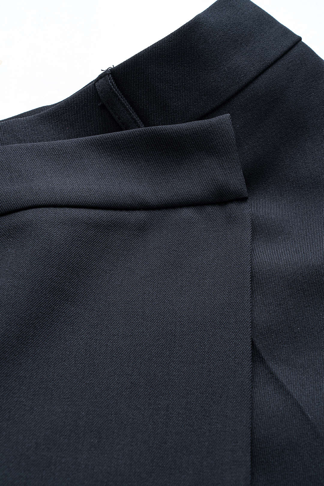 "Asymmetrical Wide Leg Trousers"