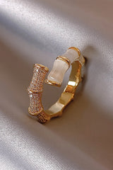 "Bamboo Joint Design Ring"