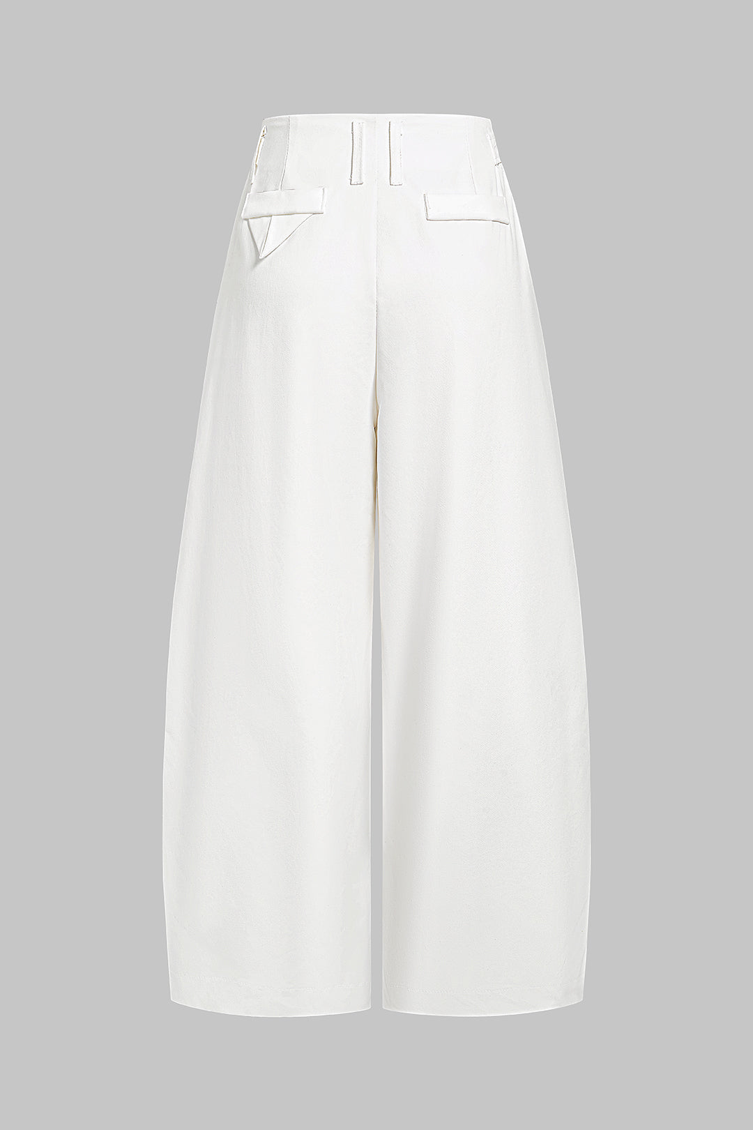"Button Wide Leg Pants"