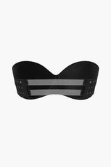 "Basic Strapless Bustier Bra"