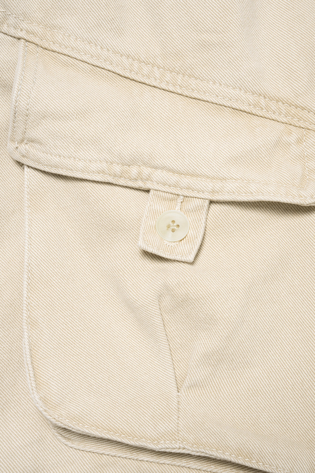 "Denim Belted Pocket Shorts"