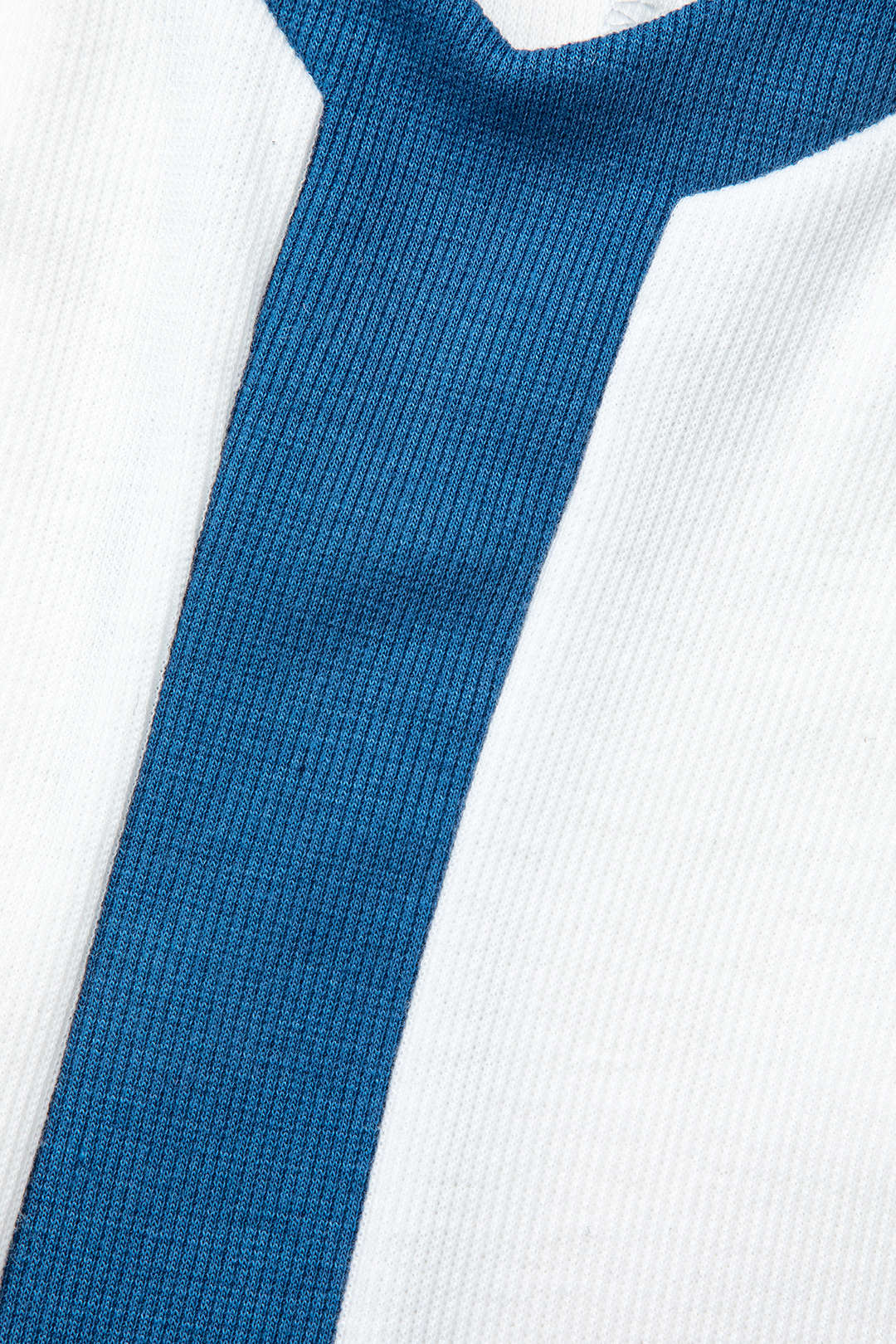 "Colorblock V-neck Ribbed Split Maxi Dress"