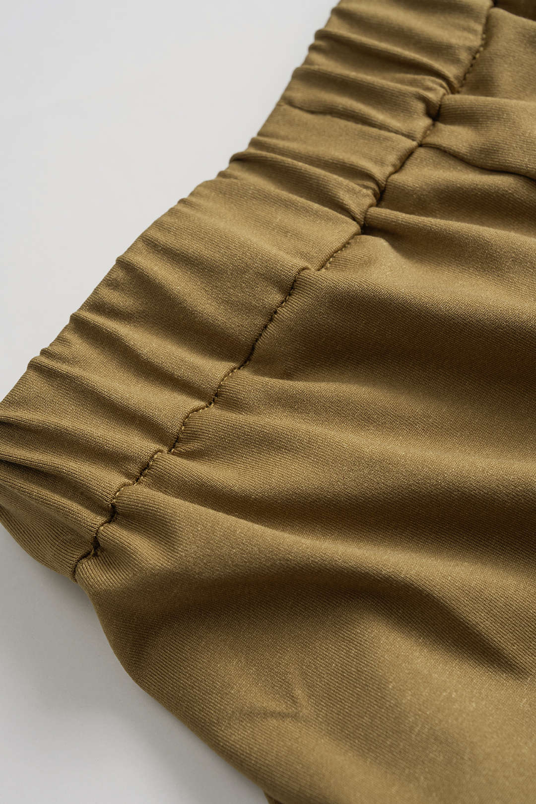"Cut Out Long-Sleeve Top And High Waist Wide Leg Trousers Set"