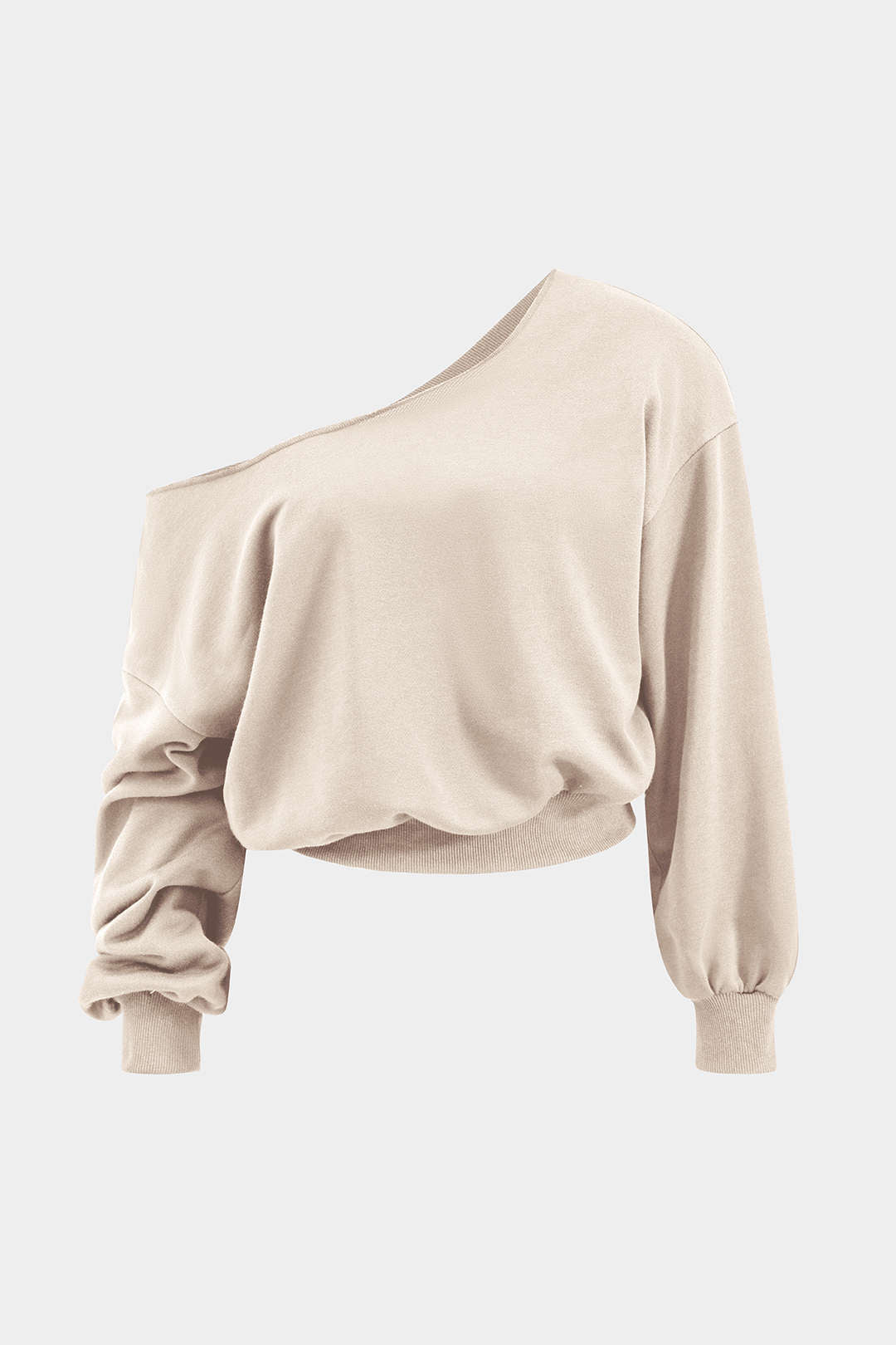 "Asymmetric Top And Pants Set"
