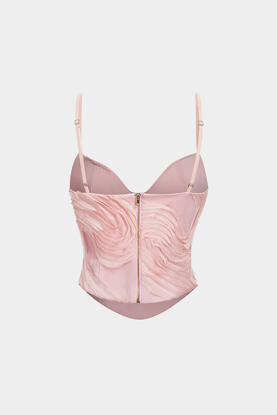 "Asymmetrical Ruched Cami Top"