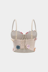 "3D Embroidery Slip Cami Top"