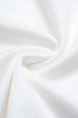 "Contrast Frog Button Cut Out Short Sleeve T-Shirt"