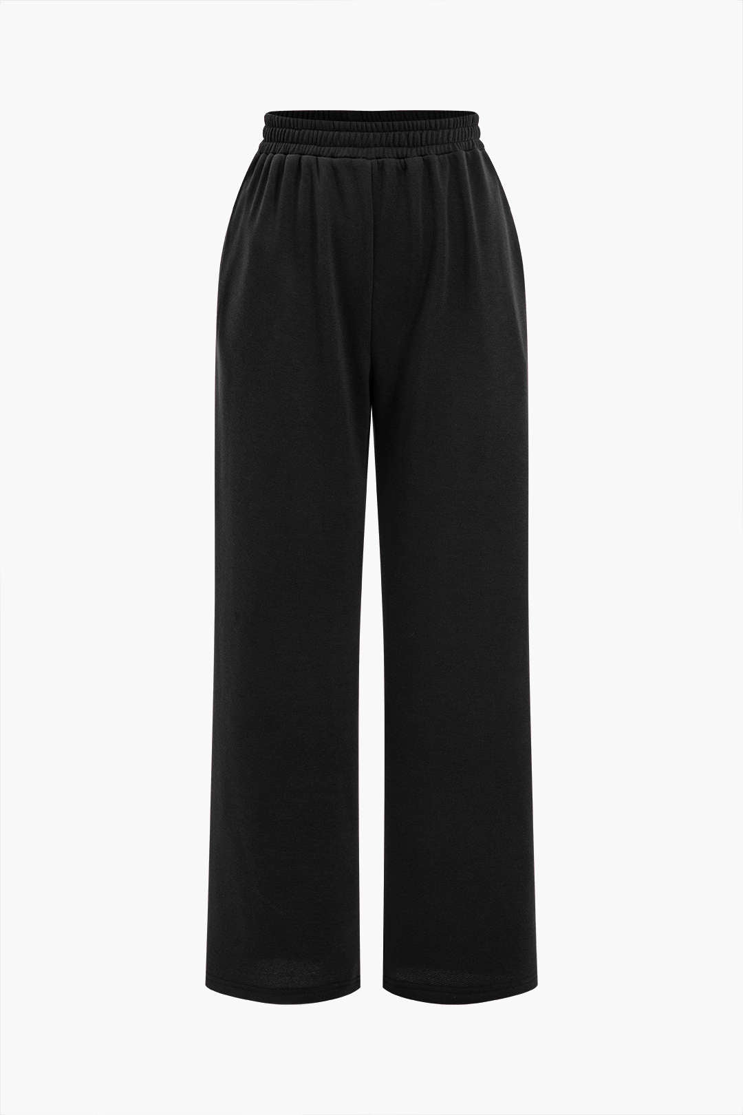 "Asymmetric Top And Pants Set"