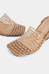 "Cut Out Sandals"