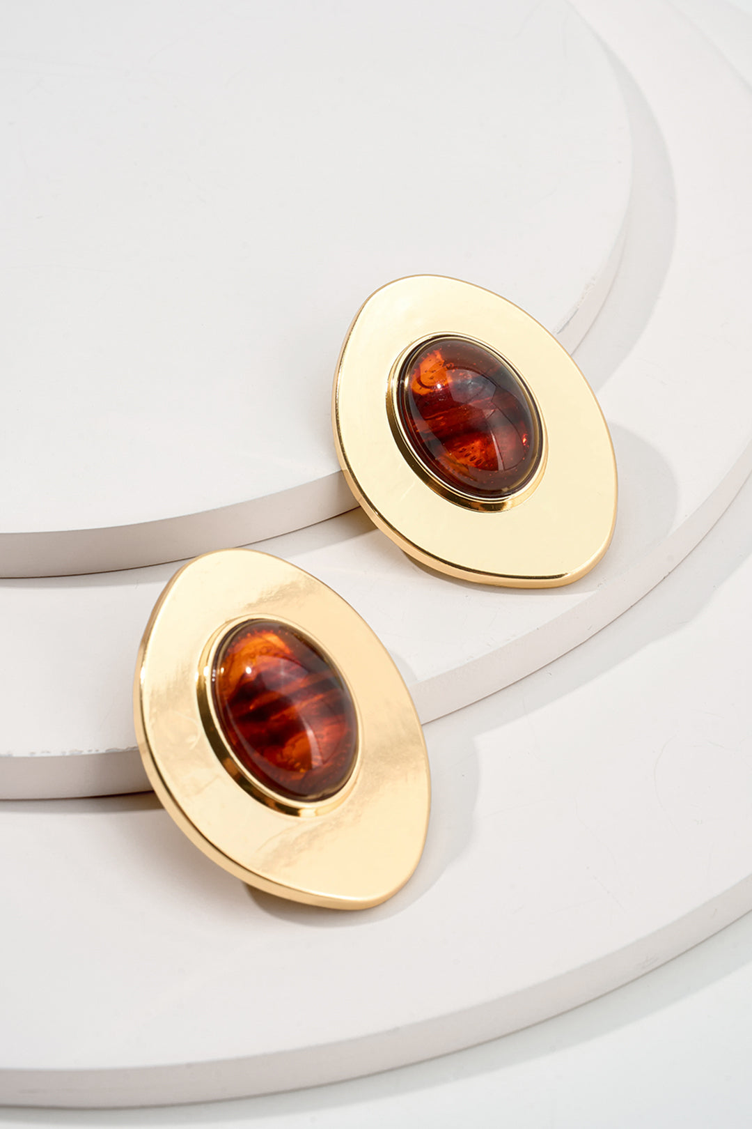 "Alloy Irregular Earrings"