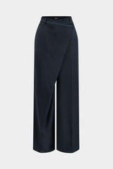 "Asymmetrical Wide Leg Trousers"