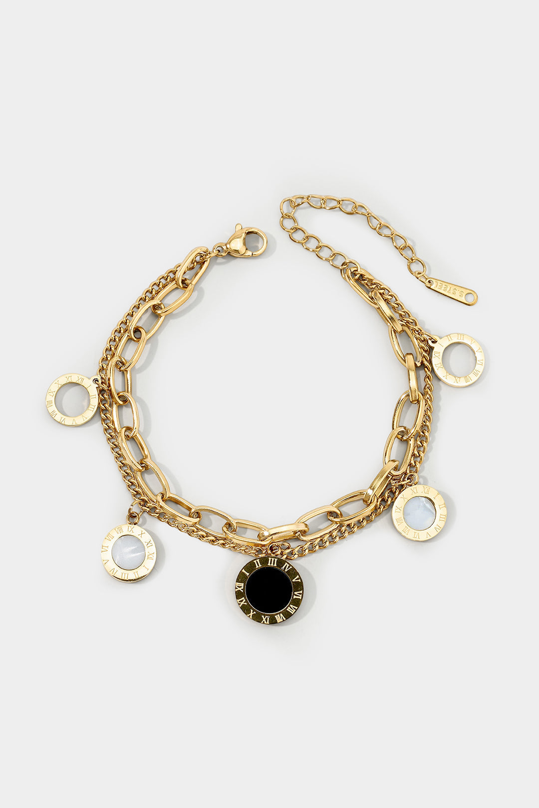 "Alloy Geometric Bracelet"