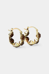 "Crystal Hoop Earrings"