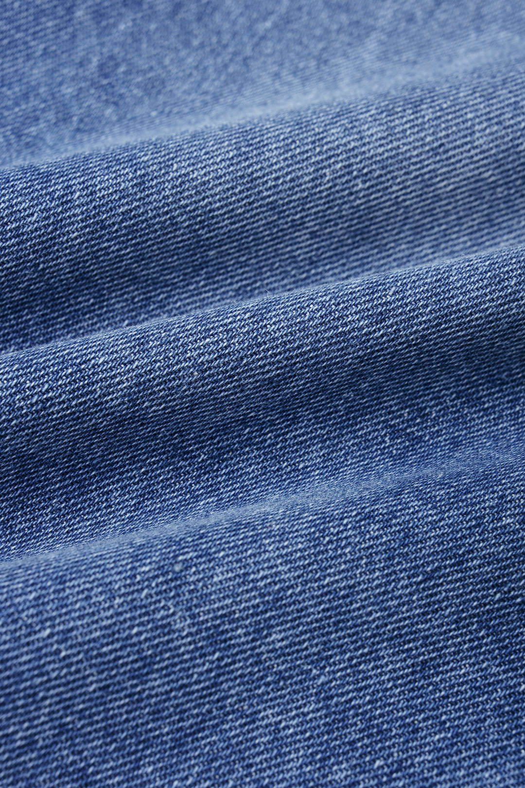 "Denim Irregular Metallic Button Pocket Balloon Jeans"