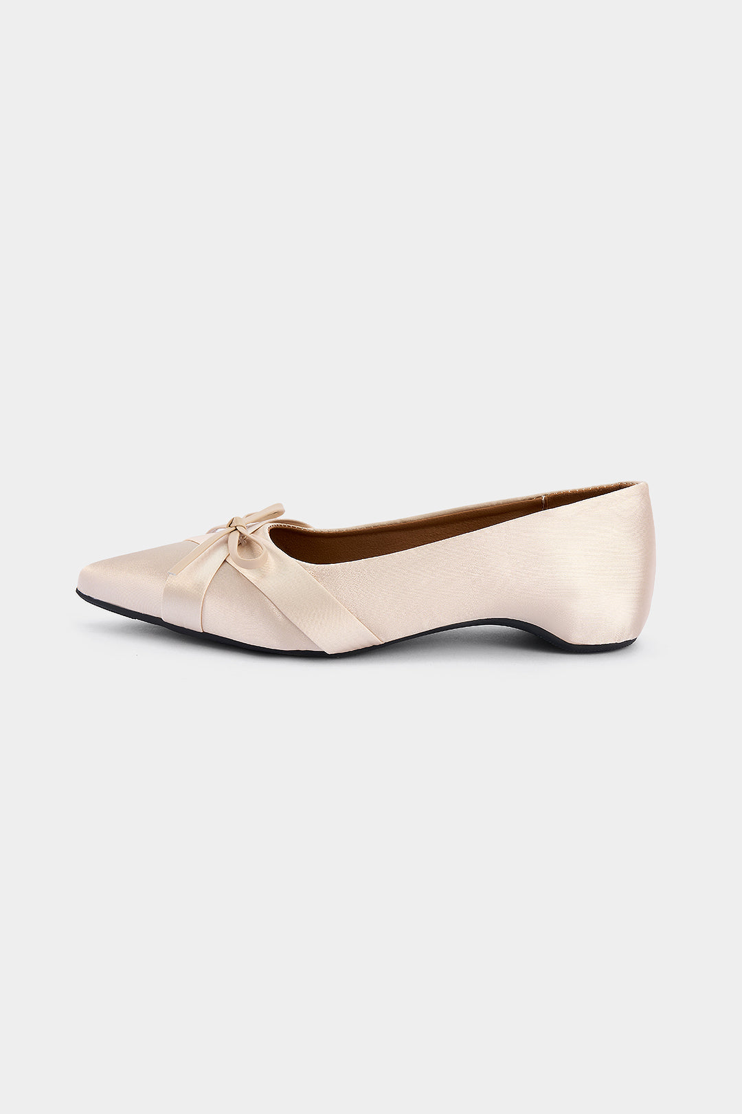 "Bow Pointed Toe Flats"