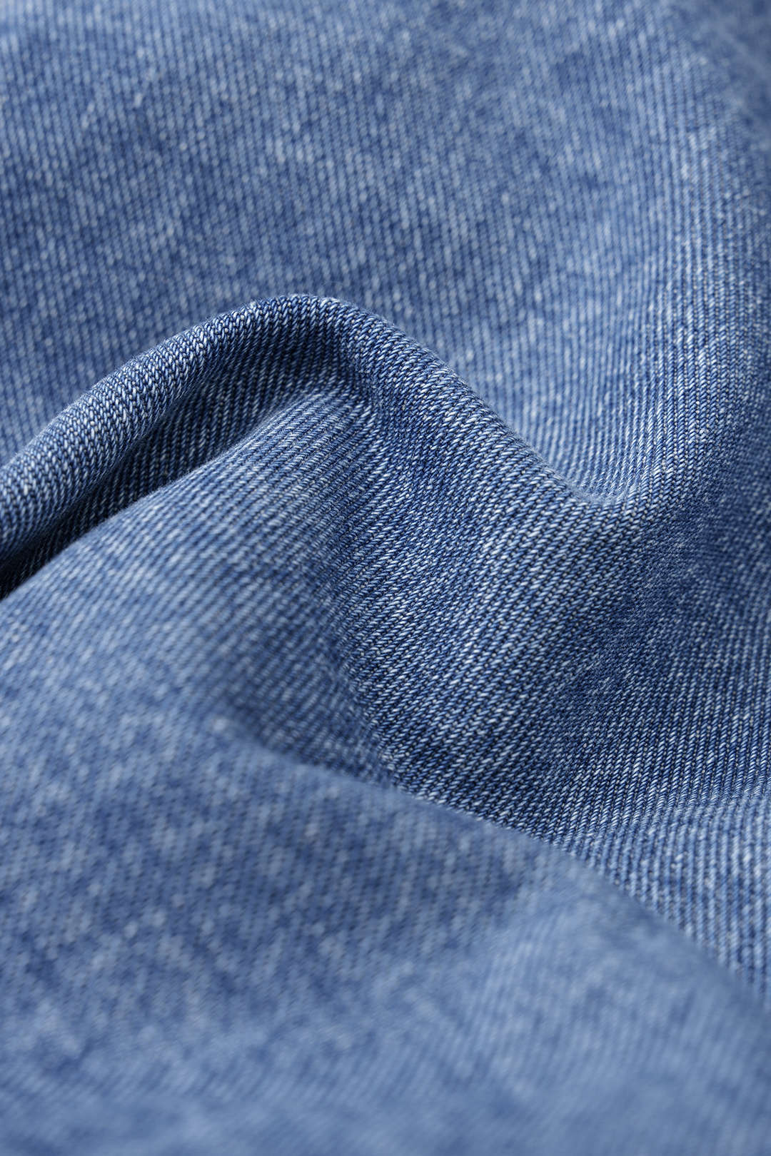 "Denim Asymmetrical Pocket Shorts"