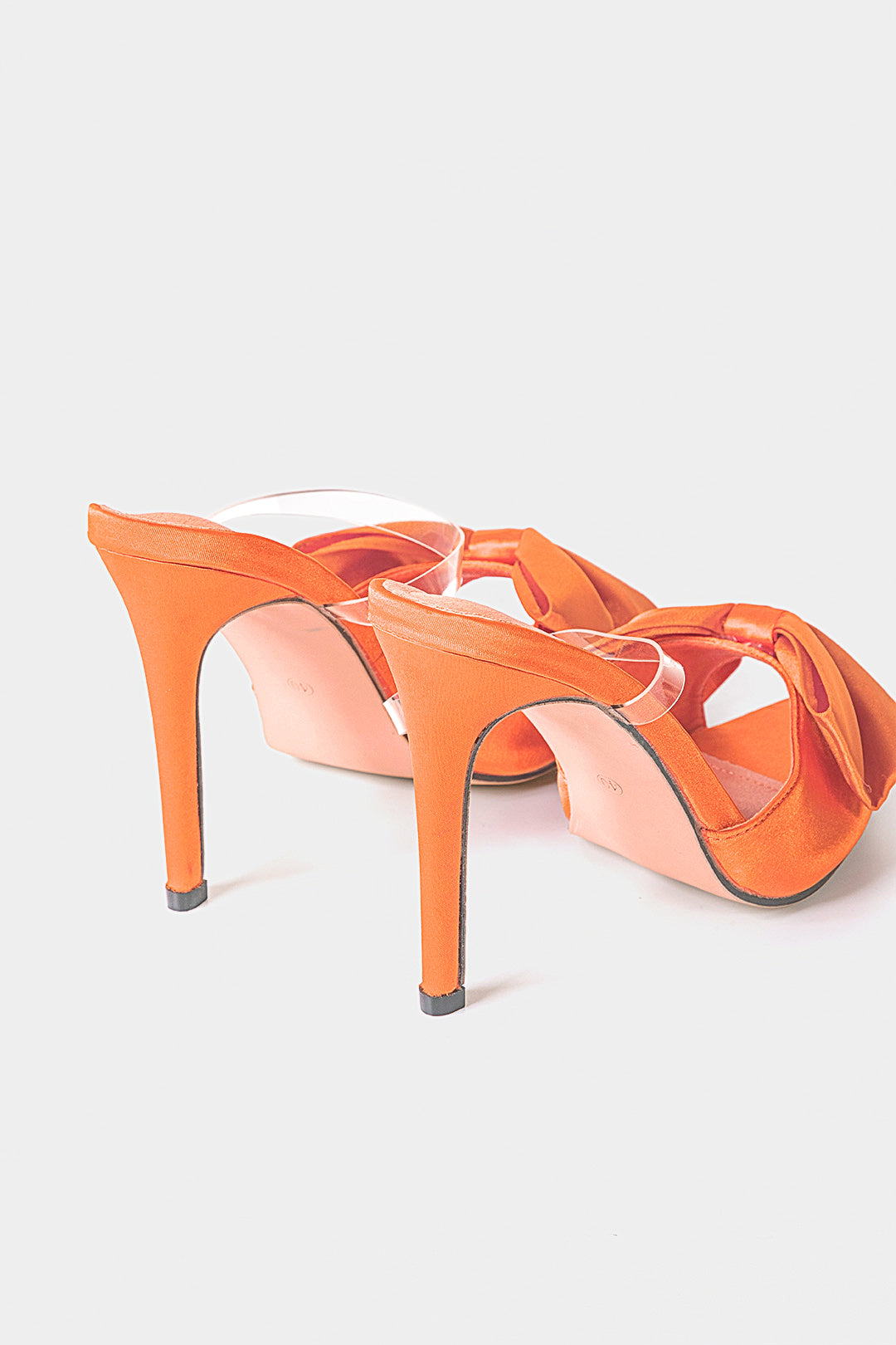"Bowtie Slingback High Heels"