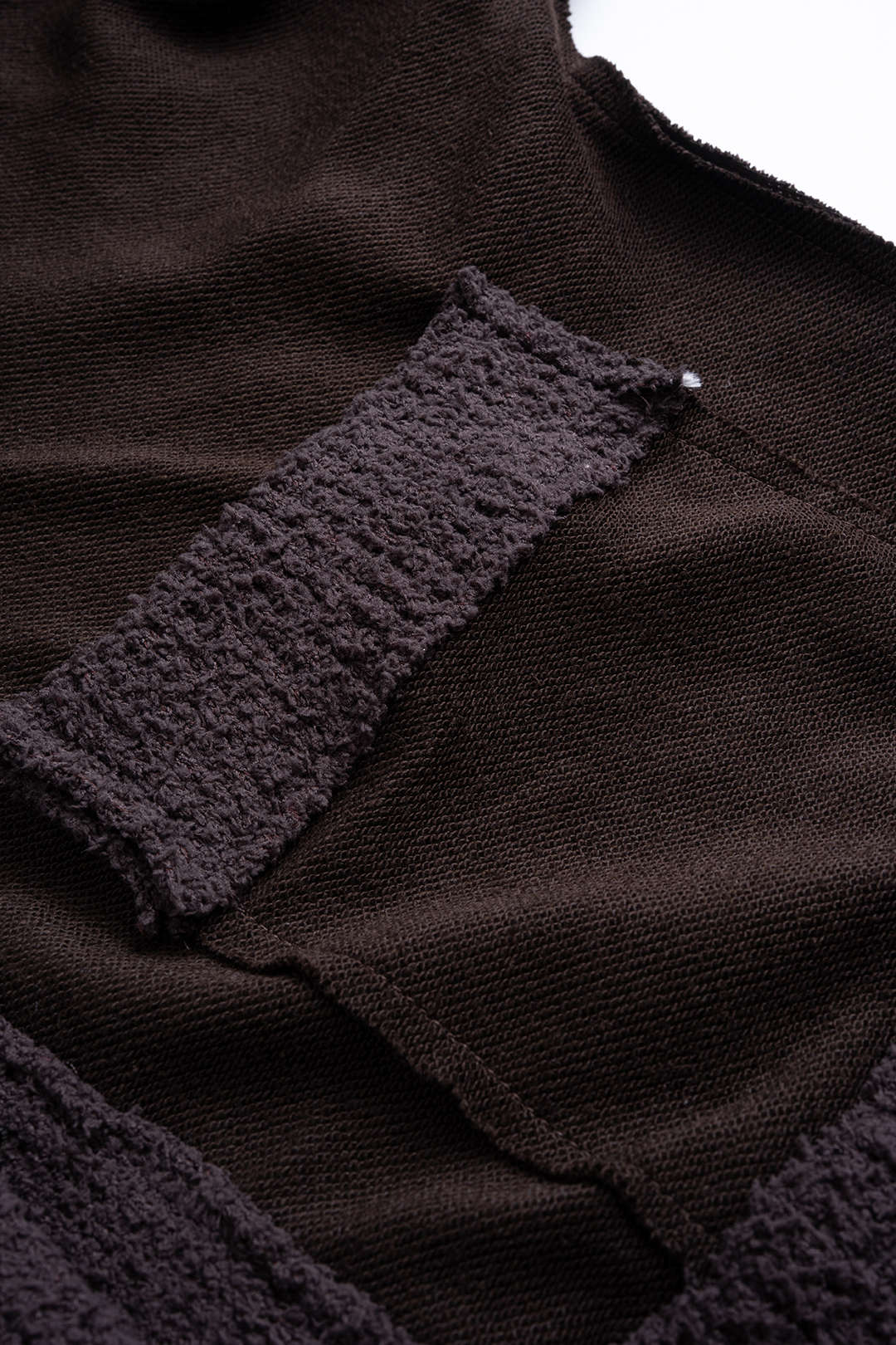 "Corduroy Patchwork Pocket Jacket"
