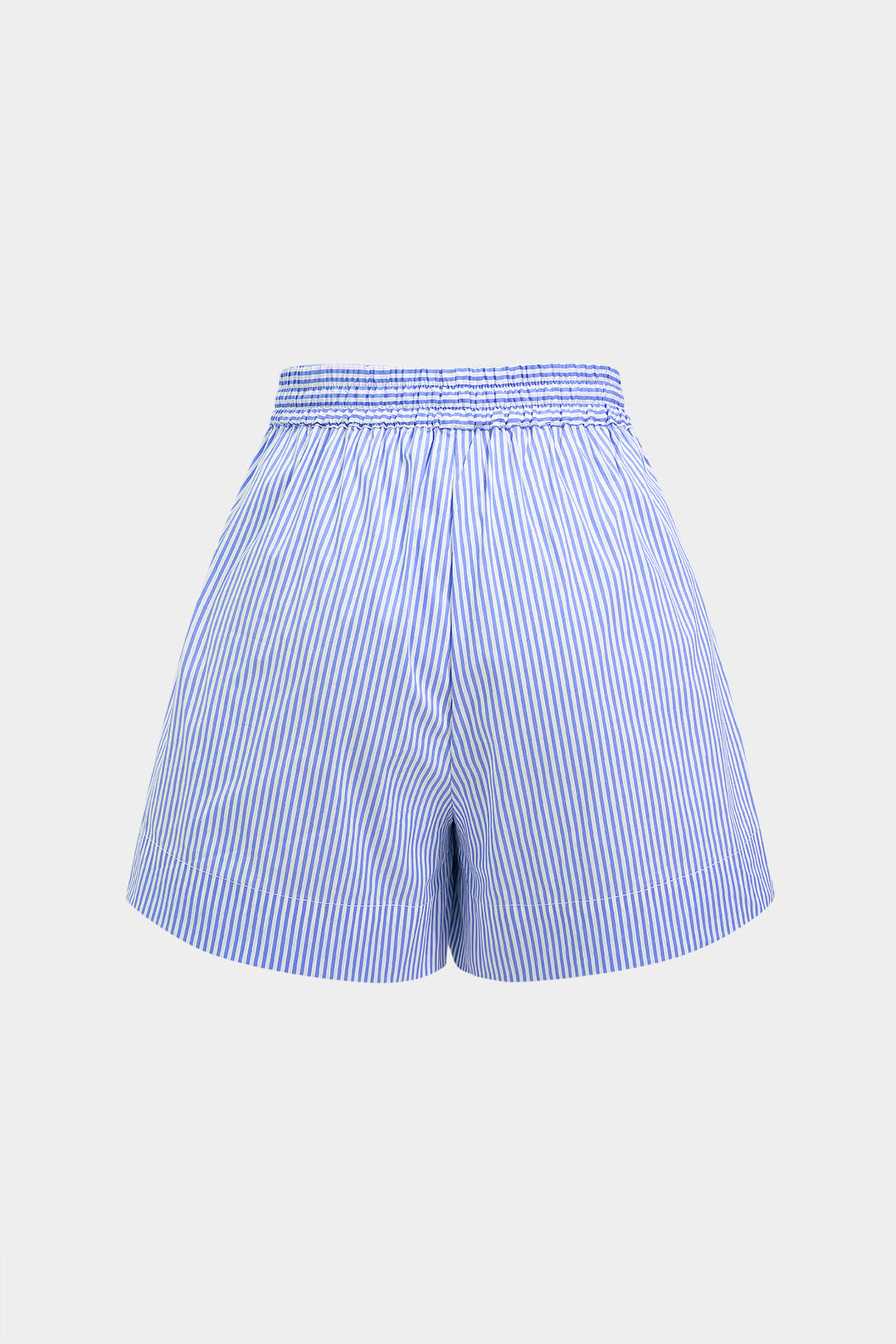 "Asymmetrical Embroidery Rhinestone Tie-Up Wide Leg Shorts"