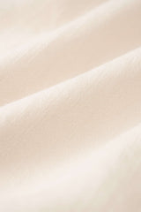 "Contrast Binding Tie-Up Shorts"
