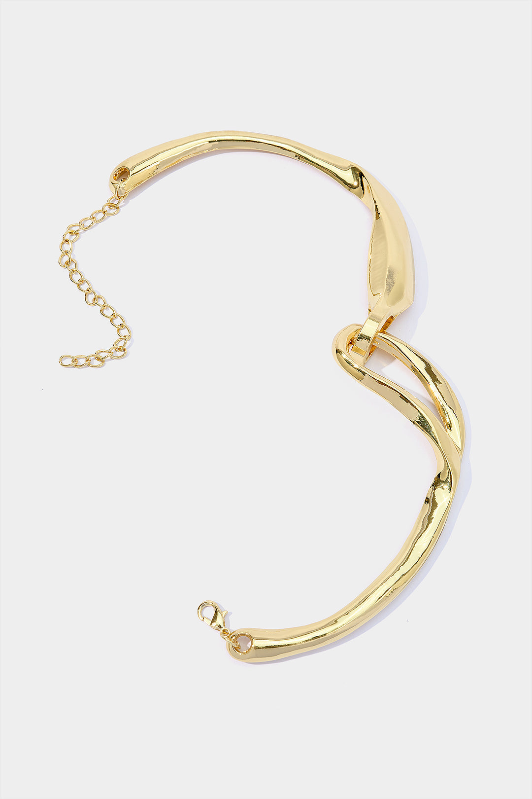 "Alloy Irregular Chain Necklace"