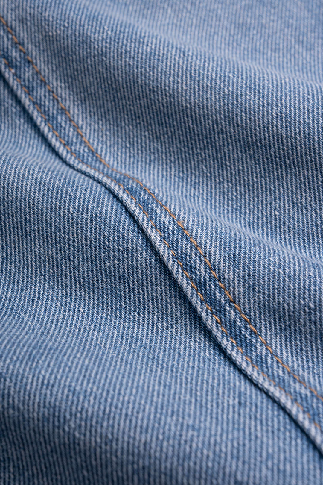 "Denim Lapel Button Vest"
