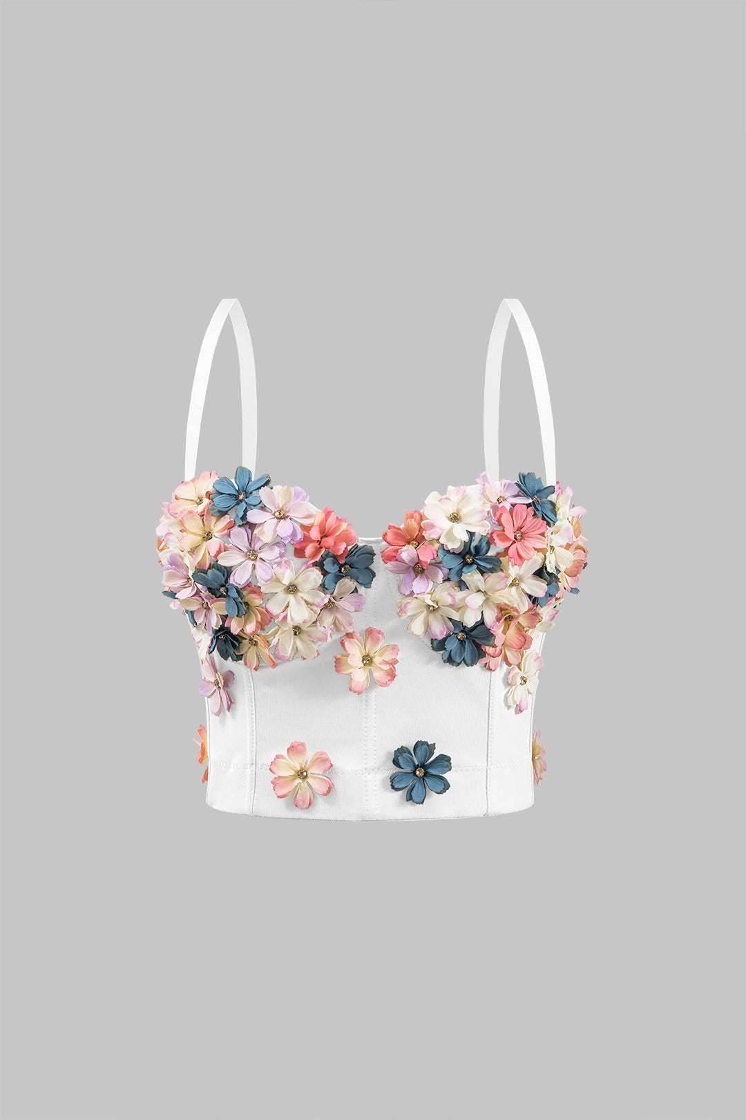 "3D Embroidery Slip Cami Top"