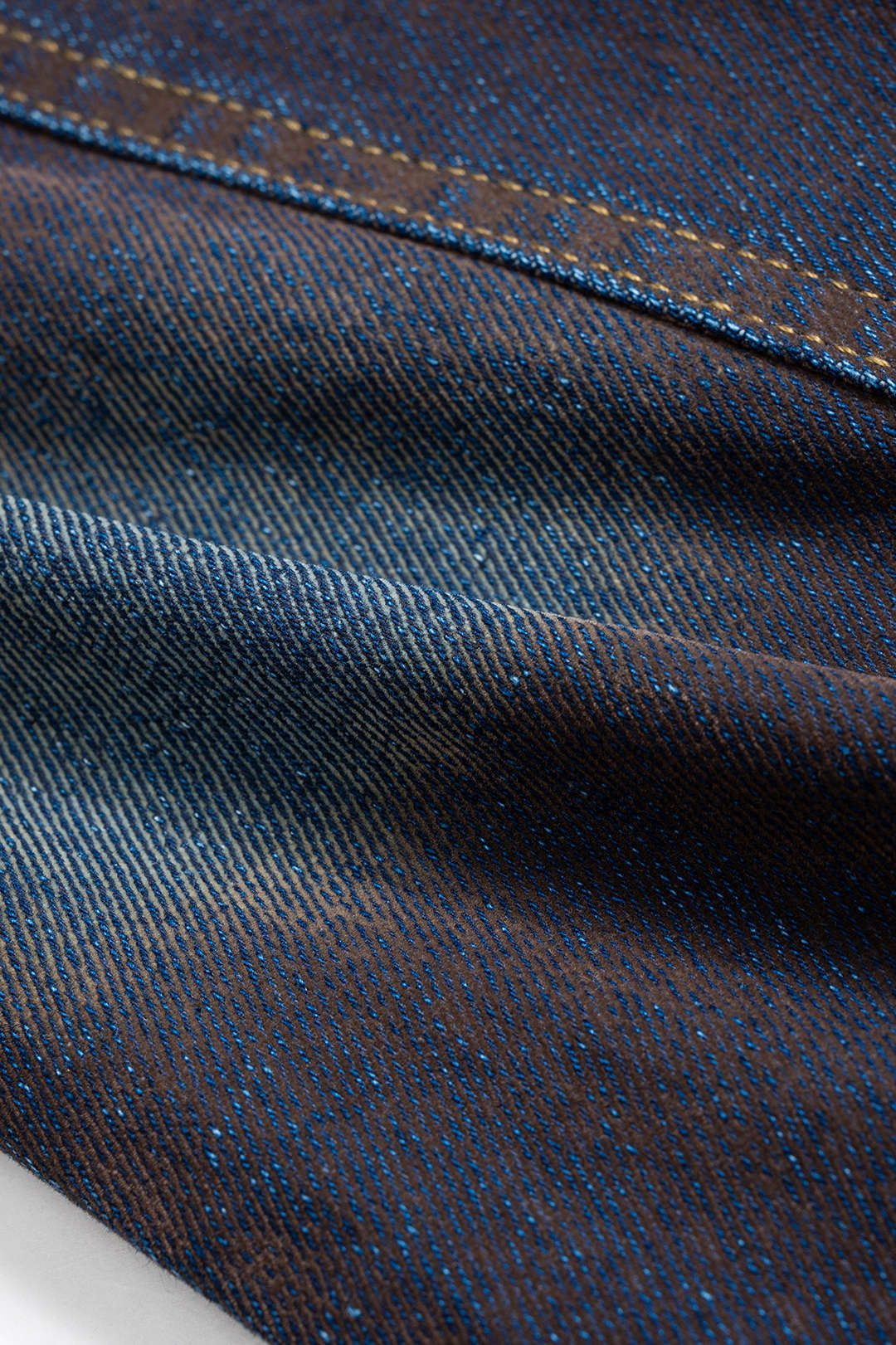 "Denim Button Shoulder Pads Outerwear"