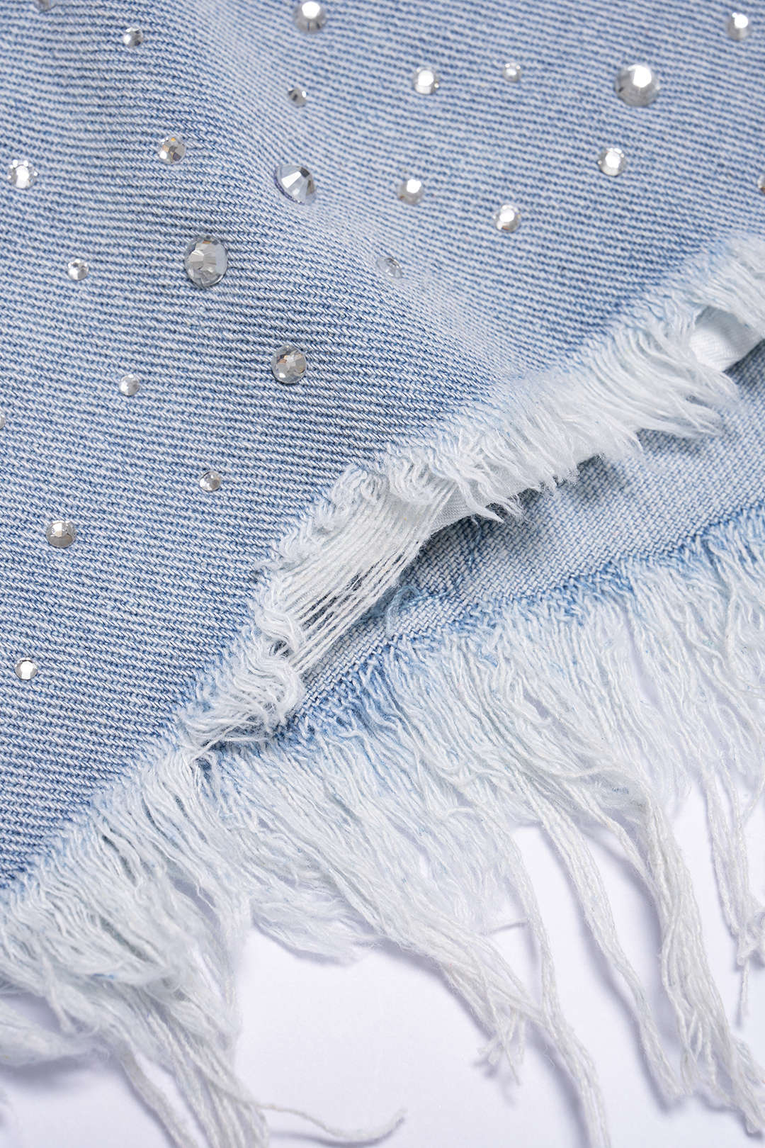 "Denim Cut Out Ripped Cut Out Pocket Shorts"