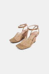"Cut Out Sandals"