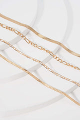 "Alloy Layered Necklace"