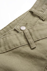 "Denim Asymmetrical Jeans"