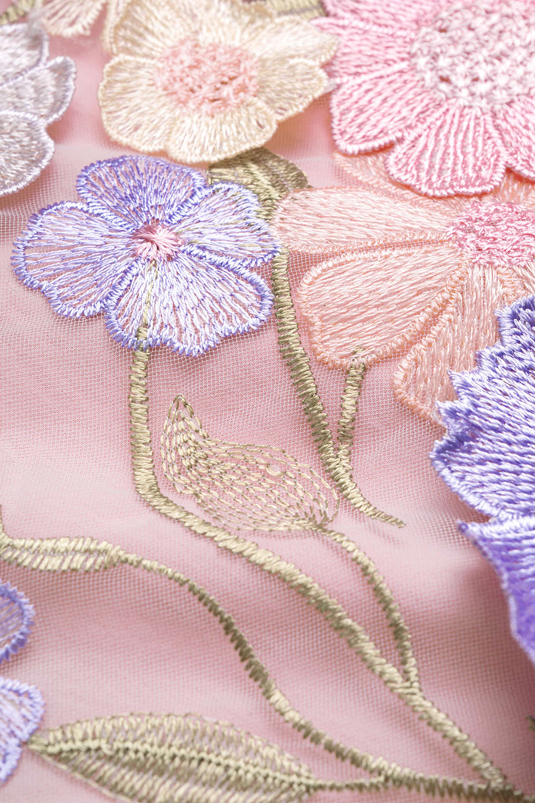 "3D Floral Textured Shorts"