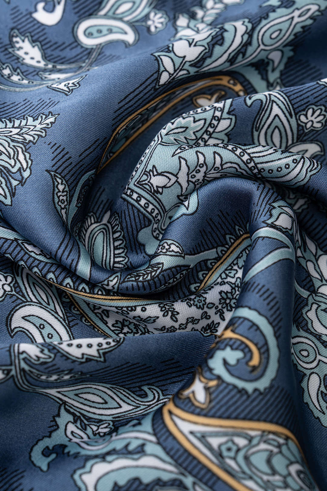 "Artistic Print Asymmetrical Tie-Up Skirt"