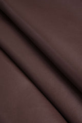 "Basic Faux Leather Ruched Mini Skirt"