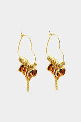 "Alloy Heart Shape Earrings"