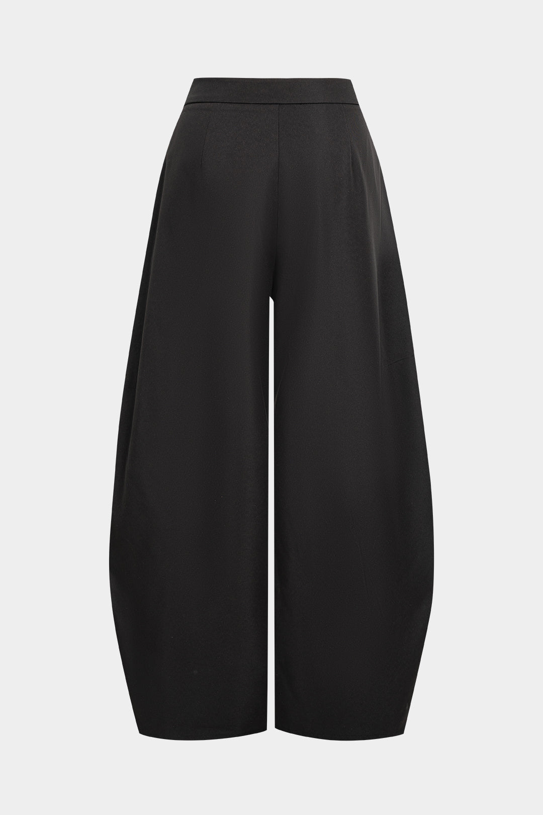 "Asymmetrical Zipper Wide Leg Pants"