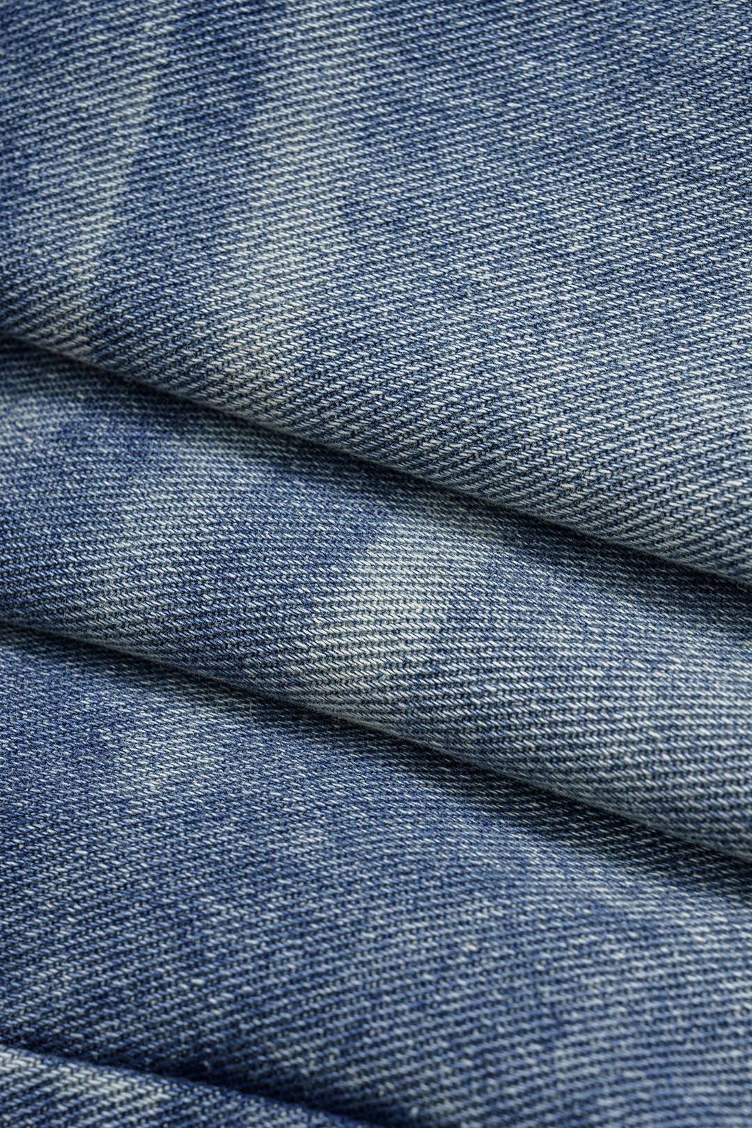 "Denim Asymmetrical Pocket Shorts"