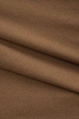 "Button Ruched Short-Sleeve Shirt"