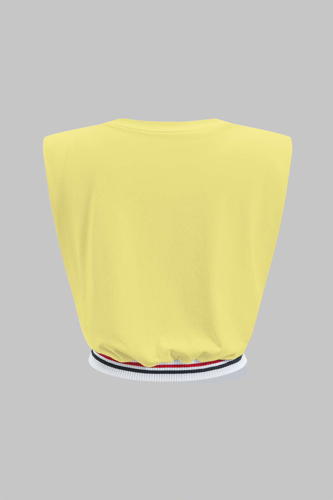 "Car Letter Digital Pattern Print Loose Sleeveless T-Shirt"