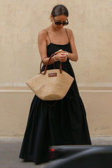 "Backless Slip Sleeveless Maxi Dress"