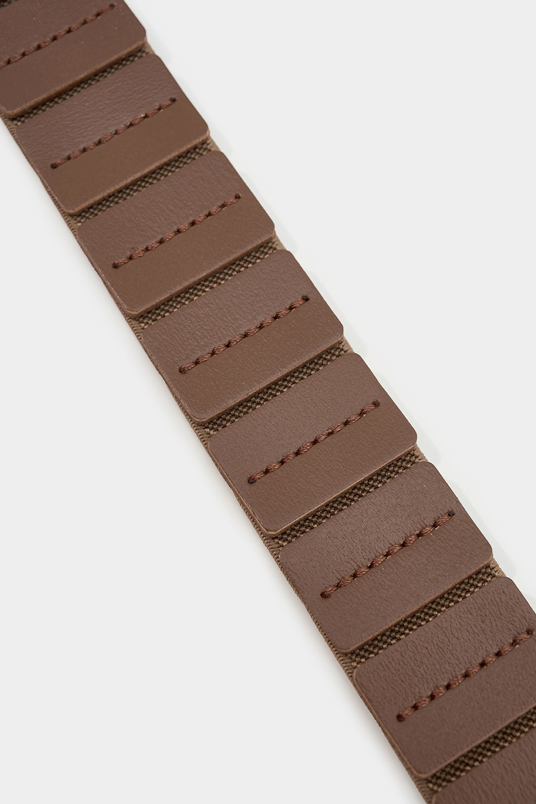 "Alloy Leather Belt"