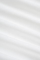 "Asymmetrical Drawstring Short Sleeve T-Shirt"