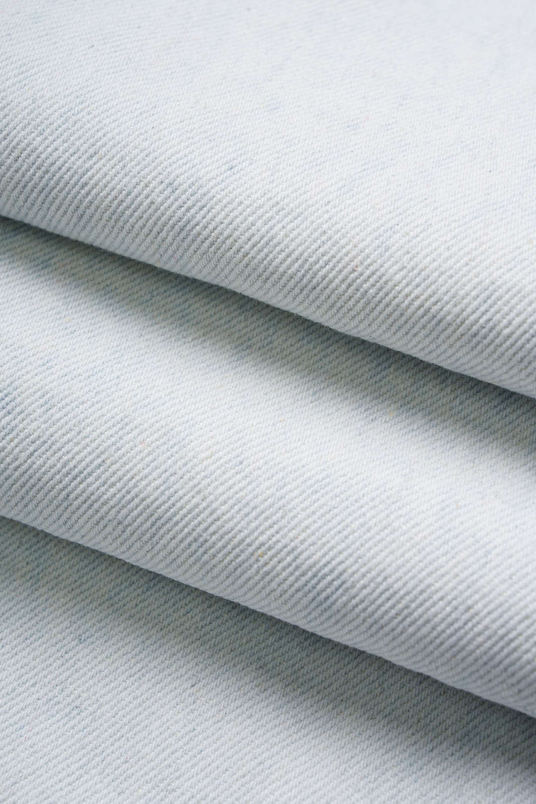 "Denim Asymmetrical Straight Leg Jeans"