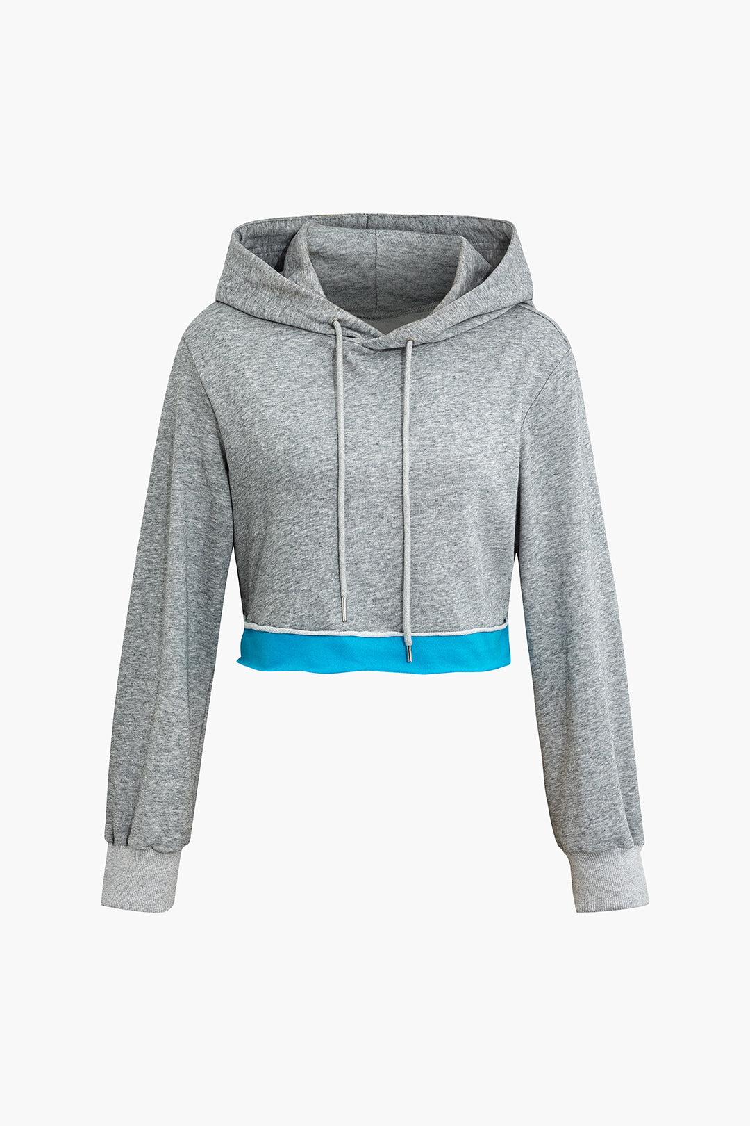 "Color Block Hooded Jacket"