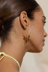 "Alloy Heart Shape Earrings"